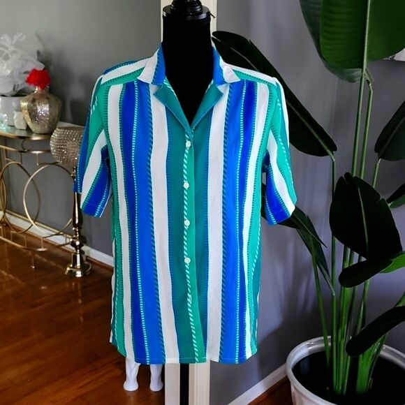 Vintage Tan Jay top size 8 - Picture 1 of 5